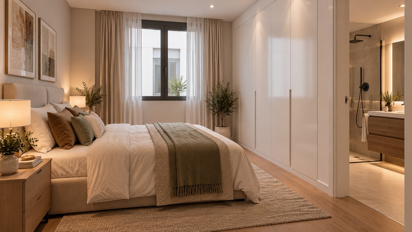 Habitación con baño
